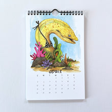 Load image into Gallery viewer, 2026 Swimsuit Animals Watercolor Wall Calendar