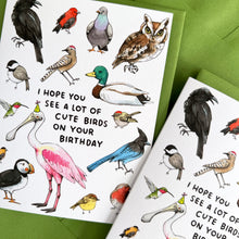 Load image into Gallery viewer, Hope You See Cute Birds Happy Birthday Card