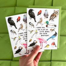 Load image into Gallery viewer, Hope You See Cute Birds Happy Birthday Card