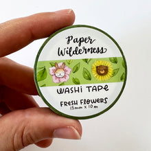 Load image into Gallery viewer, Fresh Flowers 15mm Washi Tape
