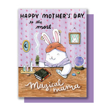 Load image into Gallery viewer, Magical Mama Bunny Mother's Day Card