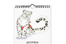 Load image into Gallery viewer, 2024 Swimsuit Animals Watercolor Wall Calendar