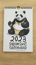 Load and play video in Gallery viewer, 2023 Swimsuit Animals Watercolor Wall Calendar
