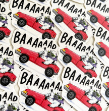 Load image into Gallery viewer, Bad Bitch Sheep Vinyl Die Cut Weatherproof Sticker