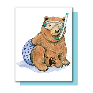 Swim Pals Blank Notes Boxed Set of 8 Greeting Cards and Envelopes