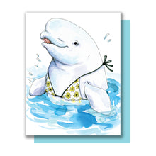 Load image into Gallery viewer, Swim Pals Blank Notes Boxed Set of 8 Greeting Cards and Envelopes