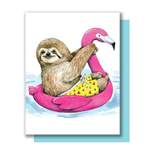 Load image into Gallery viewer, Swim Pals Blank Notes Boxed Set of 8 Greeting Cards and Envelopes
