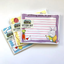 Load image into Gallery viewer, Bunny Letter Writing Kit Stationery Set Snail Mail Kit
