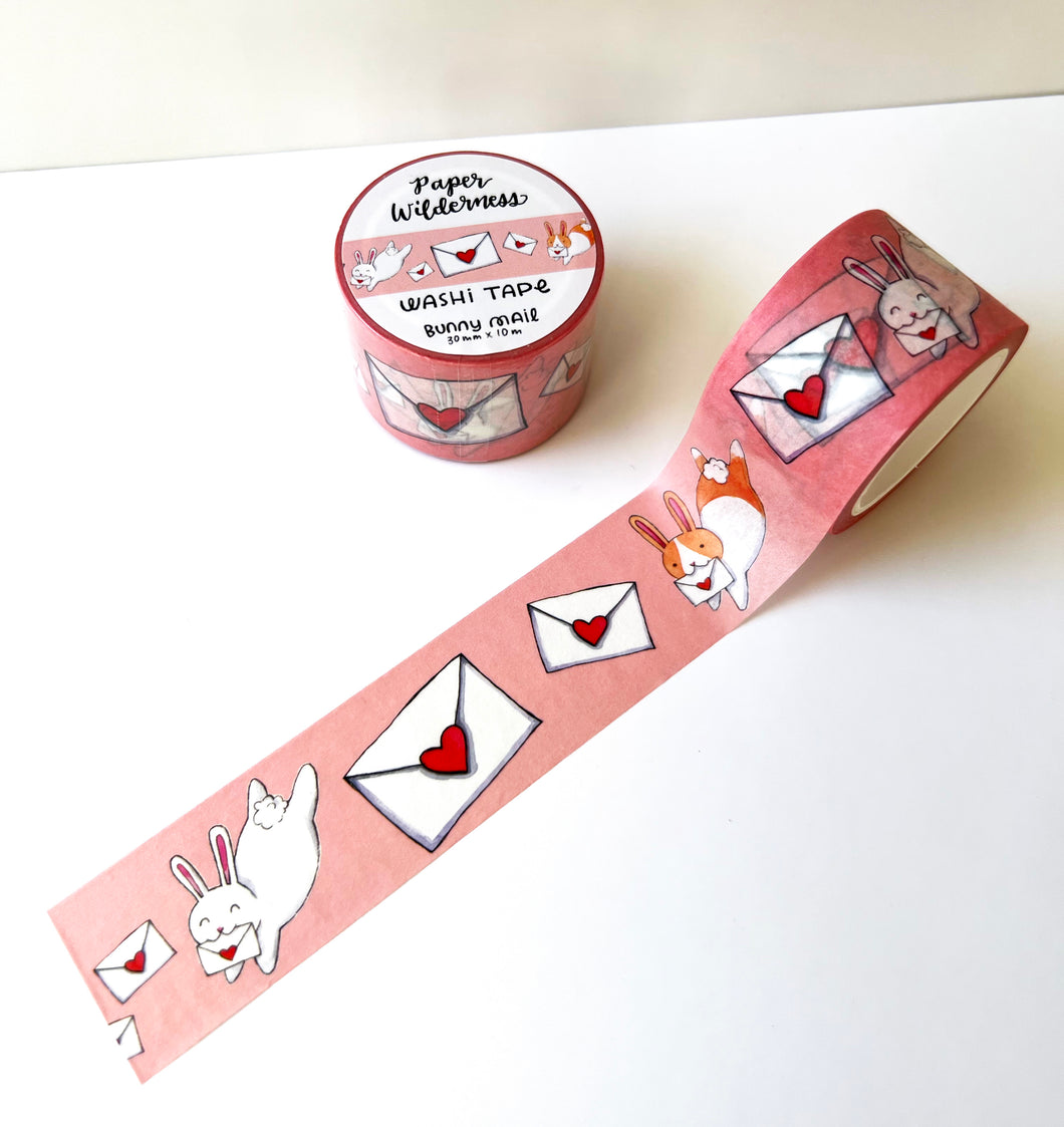 Bunny Mail 30mm Washi Tape