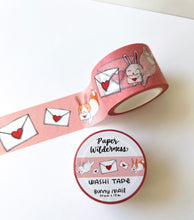 Load image into Gallery viewer, Bunny Mail 30mm Washi Tape