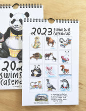 Load image into Gallery viewer, 2023 Swimsuit Animals Watercolor Wall Calendar
