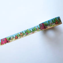 Load image into Gallery viewer, Camping Friends 15mm Washi Tape