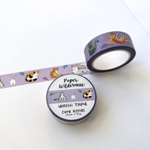 Load image into Gallery viewer, Cute Kitties 15mm Washi Tape