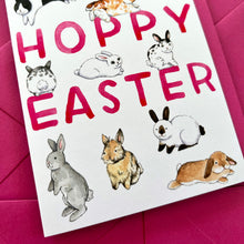 Load image into Gallery viewer, Hoppy Easter Bunnies Card