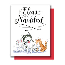 Load image into Gallery viewer, Fleas Navidad Christmas Card