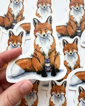 Load image into Gallery viewer, Fox In Bikini Vinyl Die Cut Weatherproof Sticker