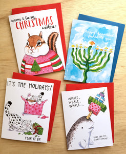 SALE **Holiday Edition** Mystery Surprise Grab Bag Greeting Card Assortment