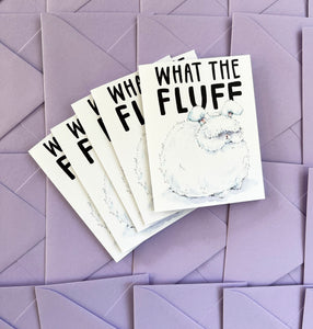 What The Fluff Bunny Any Occasion Card