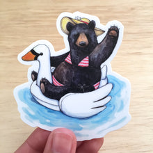 Load image into Gallery viewer, Bear Vinyl Die Cut Weatherproof Sticker
