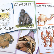 Load image into Gallery viewer, SALE Mystery Surprise Grab Bag Greeting Card Assortment