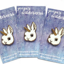 Load image into Gallery viewer, Bunicorn Bunny Unicorn Hard Enamel Pin