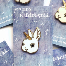 Load image into Gallery viewer, Bunicorn Bunny Unicorn Hard Enamel Pin