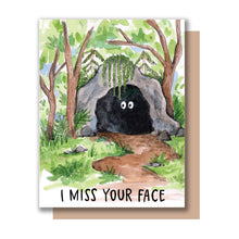 Load image into Gallery viewer, I Miss Your Face Miss You Card