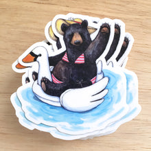 Load image into Gallery viewer, Bear Vinyl Die Cut Weatherproof Sticker