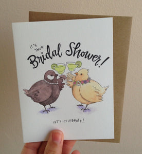 It's Your Bridal Shower Let's Celebrate Wedding Shower Card
