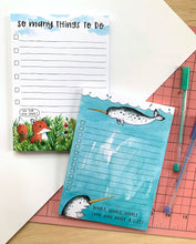 Load image into Gallery viewer, Fox Notepad For Fox Sake Checklist To Do List Notes