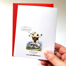 Load image into Gallery viewer, Sending You Big Hugs Tamandua Love Friendship Card