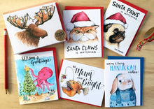 Load image into Gallery viewer, SALE **Holiday Edition** Mystery Surprise Grab Bag Greeting Card Assortment