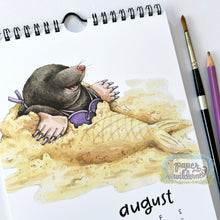 Load image into Gallery viewer, 2027 Swimsuit Animals Watercolor Wall Calendar
