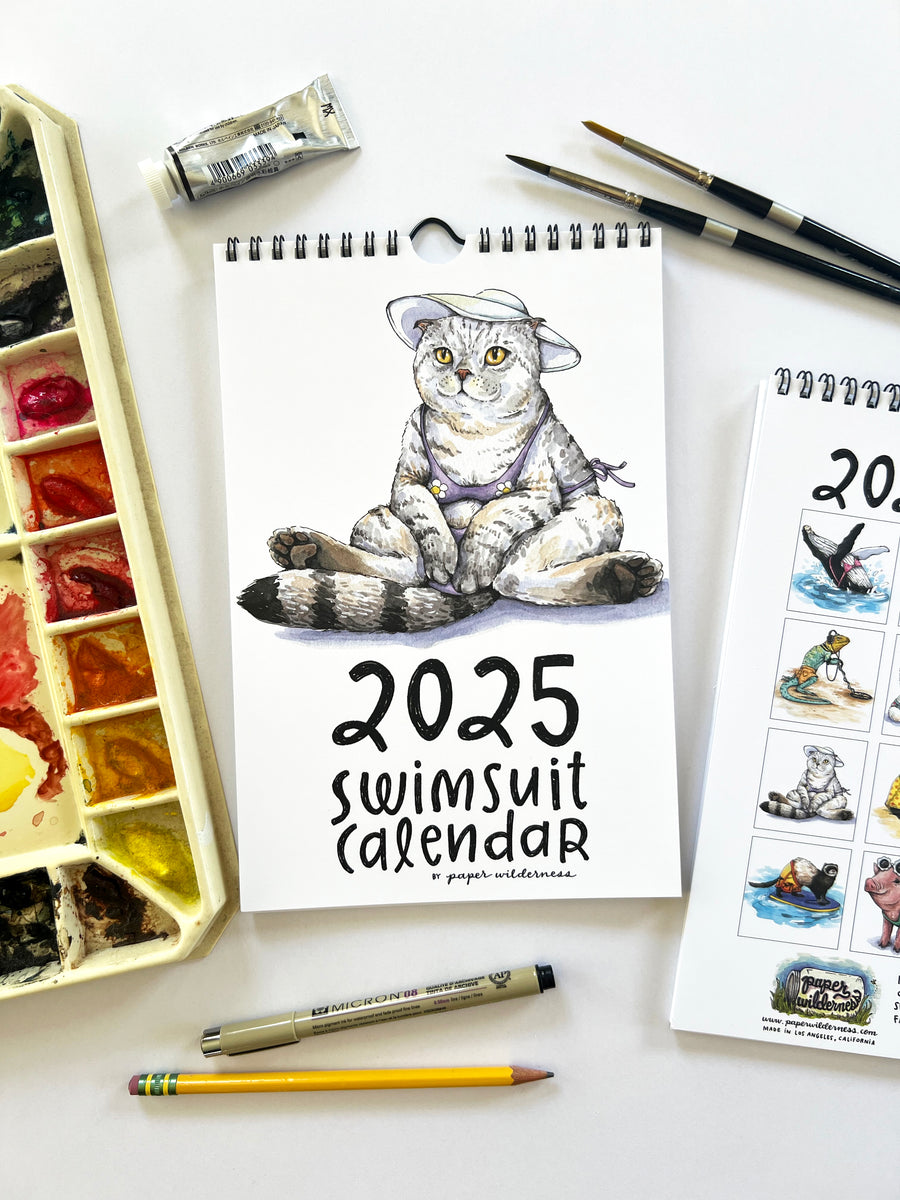 2025 Swimsuit Calendar