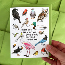 Load image into Gallery viewer, Hope You See Cute Birds Happy Birthday Card
