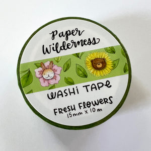 Fresh Flowers 15mm Washi Tape