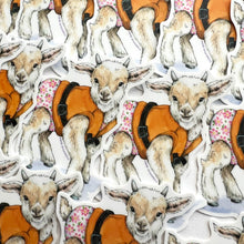 Load image into Gallery viewer, Goat Kid in Swimsuit Vinyl Die Cut Weatherproof Sticker

