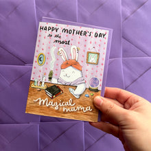 Load image into Gallery viewer, Magical Mama Bunny Mother&#39;s Day Card
