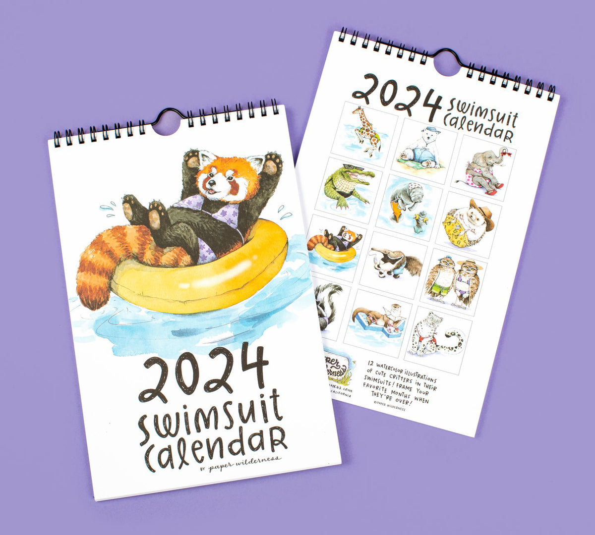 2024 Swimsuit Calendar by Paper Wilderness