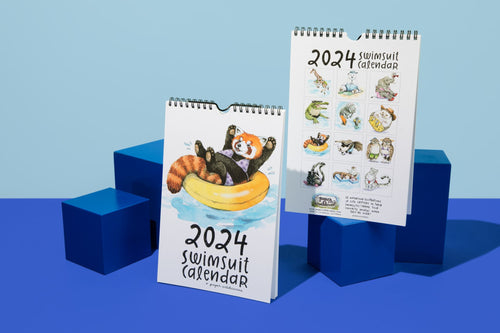 2024 Swimsuit Calendar by Paper Wilderness