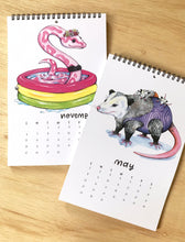 Load image into Gallery viewer, 2022 Swimsuit Animals Watercolor Wall Calendar
