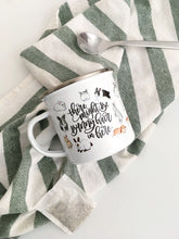 Load image into Gallery viewer, There Might Be Bunny Hair In Here Metal Camp Mug
