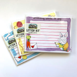 Bunny Letter Writing Kit Stationery Set Snail Mail Kit