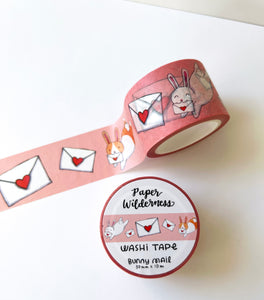 Bunny Mail 30mm Washi Tape