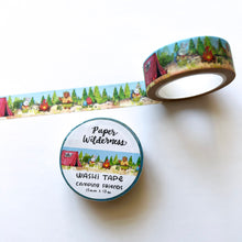 Load image into Gallery viewer, Camping Friends 15mm Washi Tape
