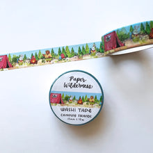 Load image into Gallery viewer, Camping Friends 15mm Washi Tape
