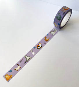 Cute Kitties 15mm Washi Tape