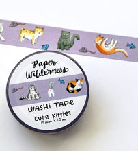 Load image into Gallery viewer, Cute Kitties 15mm Washi Tape
