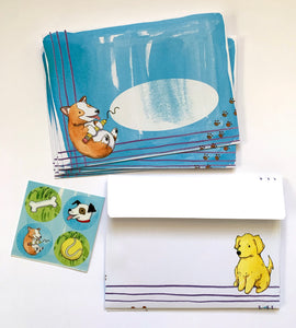 Corgi Letter Writing Kit Dog Stationery Set Snail Mail Kit