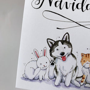 Fleas Navidad Christmas Card